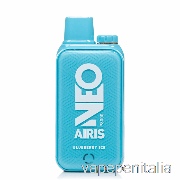 Scatola Vape Mod Airis Neo P8000 Ghiaccio Al Mirtillo Usa E Getta